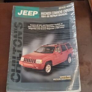 Chilton's Jeep Wagoneer Comanche Cherokee 1984-96 Repair Manual